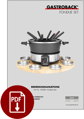 42566 - Fondue Set - IM